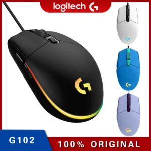 Original Logitech Gaming Mouse G102 USB Type A 8000 DPI PC / Mac / Laptop Laptop Accessories Mouse